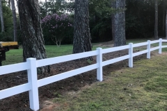 2 Rail White PVC